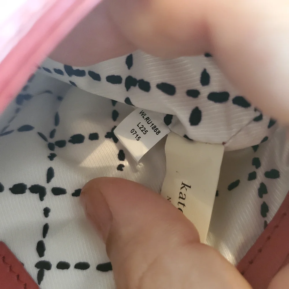 Kate Spade Red Leather Wristlet NWOT - Picture 6 of 7